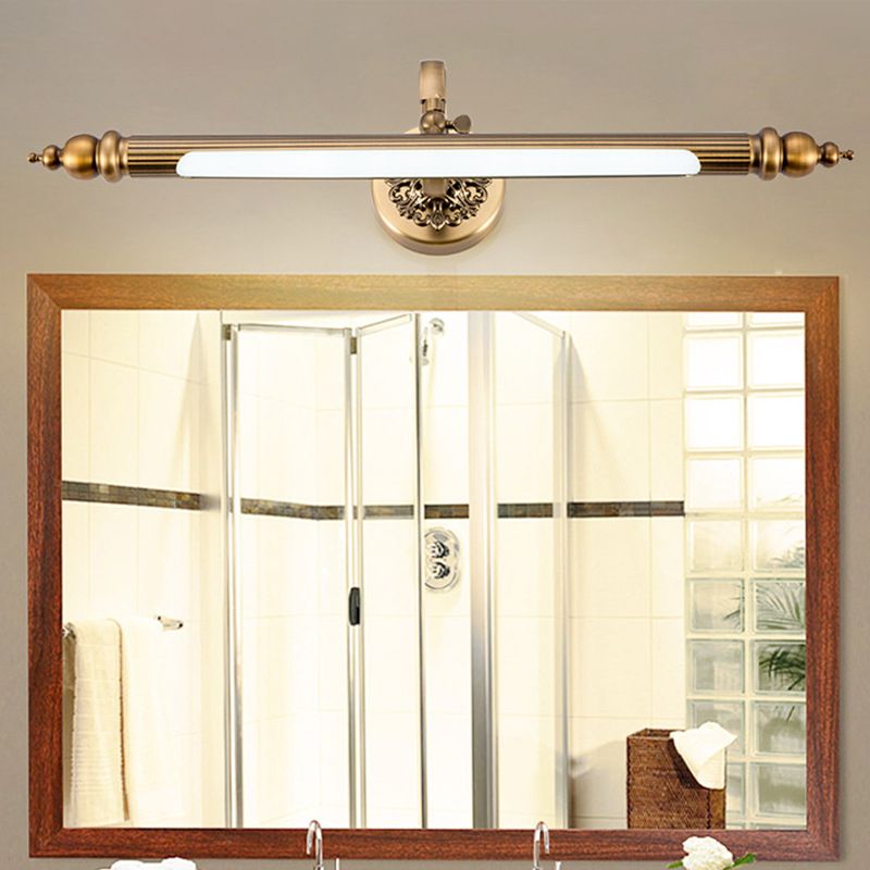 Éclairage mural allongé en bronze LED MODIQUE MODERNE LED ACRYIQUE LEU