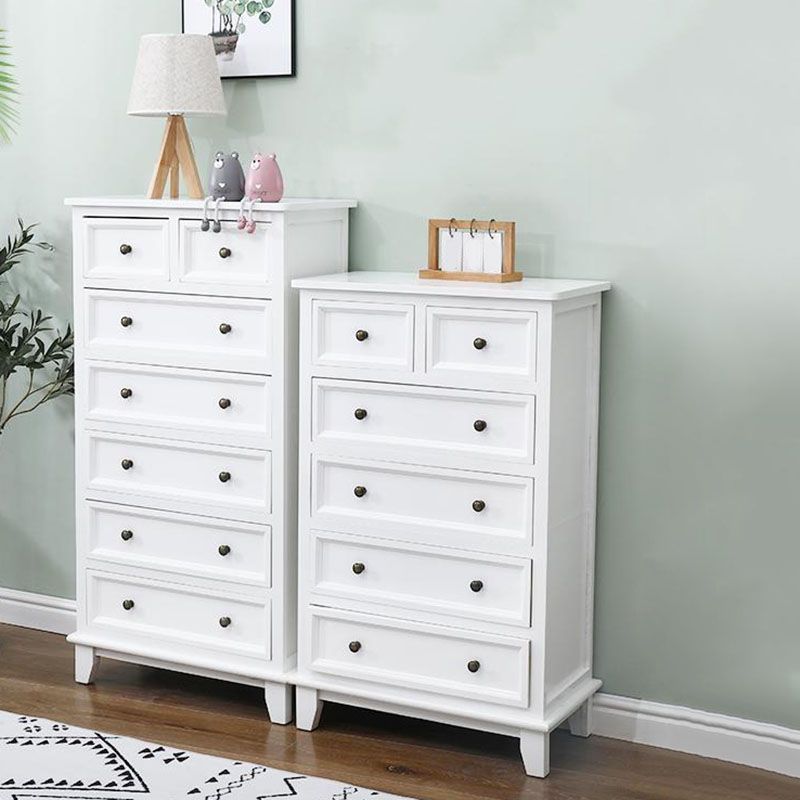 Traditional Storage Chest Solid Wood Storage Chest Dresser for Living Room