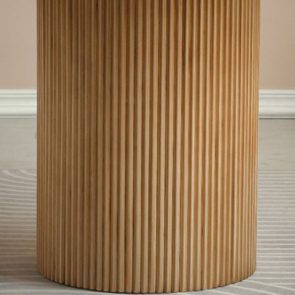 1/2/3/4 Pcs Wood Modern Dining Room Set with Round Table and Metal Chairs Dinette Set