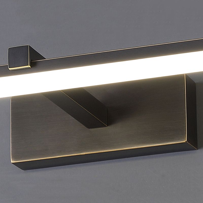 Vanité linéaire moderne Lights Lights Mur Mur Mur Mur Mall Ayémorrat pour salle de bain