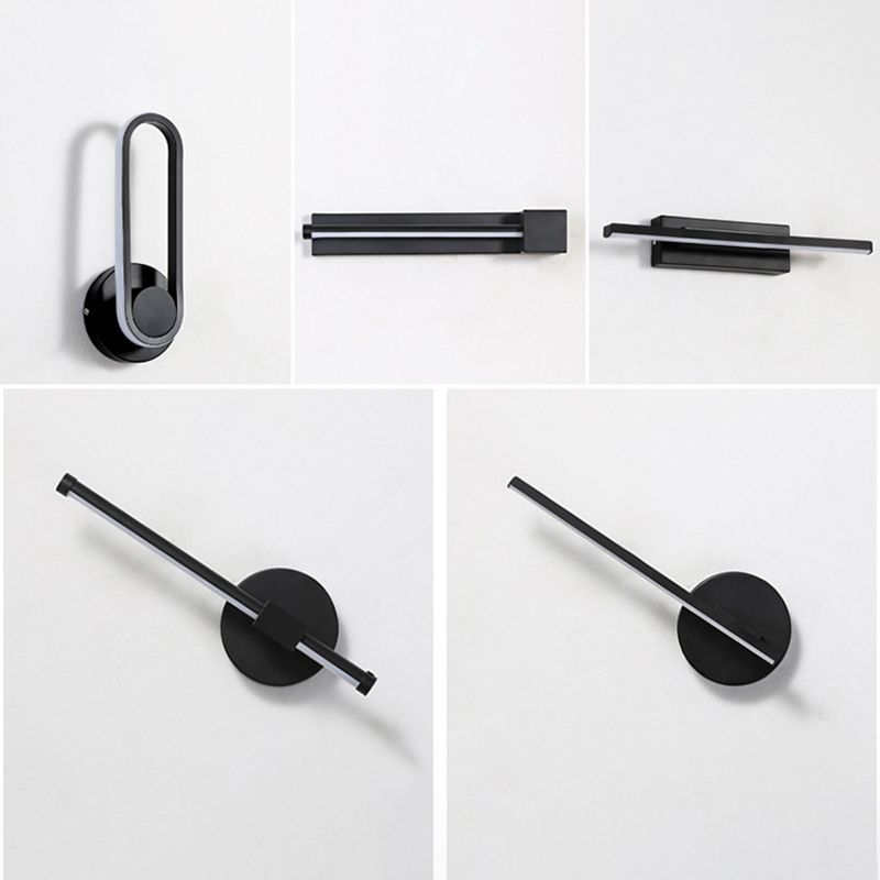 Nordique Contemporain Indoor Mur Light Creative Metal Pichons pour le salon