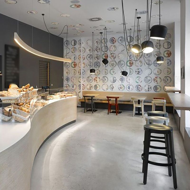 1 Light Bowl Pendant Lighting Modern Metallic Pendant Ceiling Lights for Restaurant