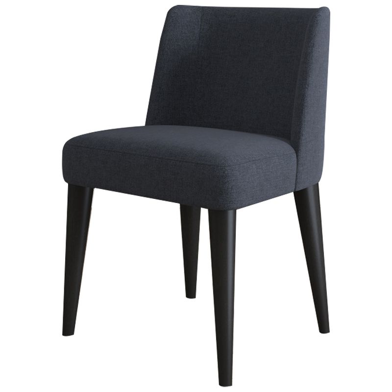 Sedia da pranzo con sedia da sedia da interno-esterno contemporanea con gambe in legno