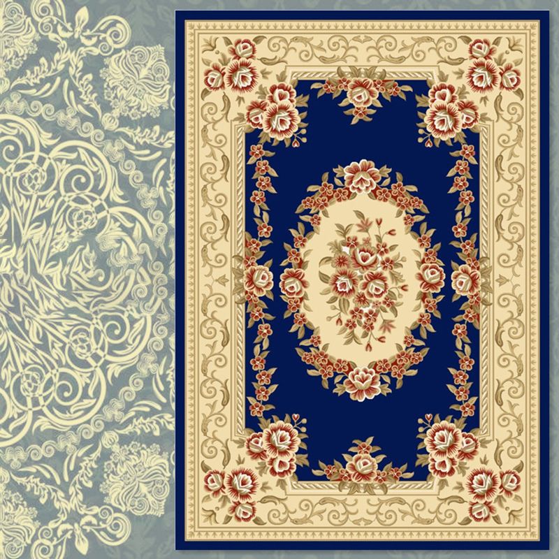 Medallón Medallón Alfombra impresa Área de poliéster Alfombra alfombra interior amigable para mascotas para sala de estar