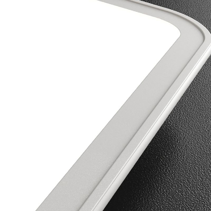 1 Light Geometric Flush Mount Simplicity Metal Flush Ceiling Light Fixture