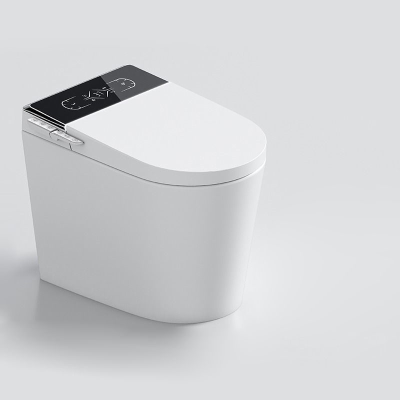 Modern Floor Mounted White Urine Toilet Siphon Jet Toilet Bowl with Toilet Seat