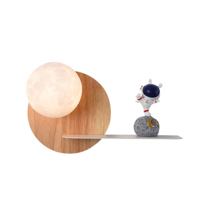 Bedroom Wall Mounted Lamp Metal Kids Style Wall Mounted Lighting