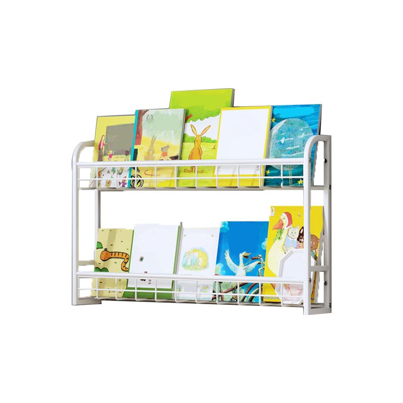 Wall Unit Modern Shelf Bookcase Metal Open Bookcase for Home