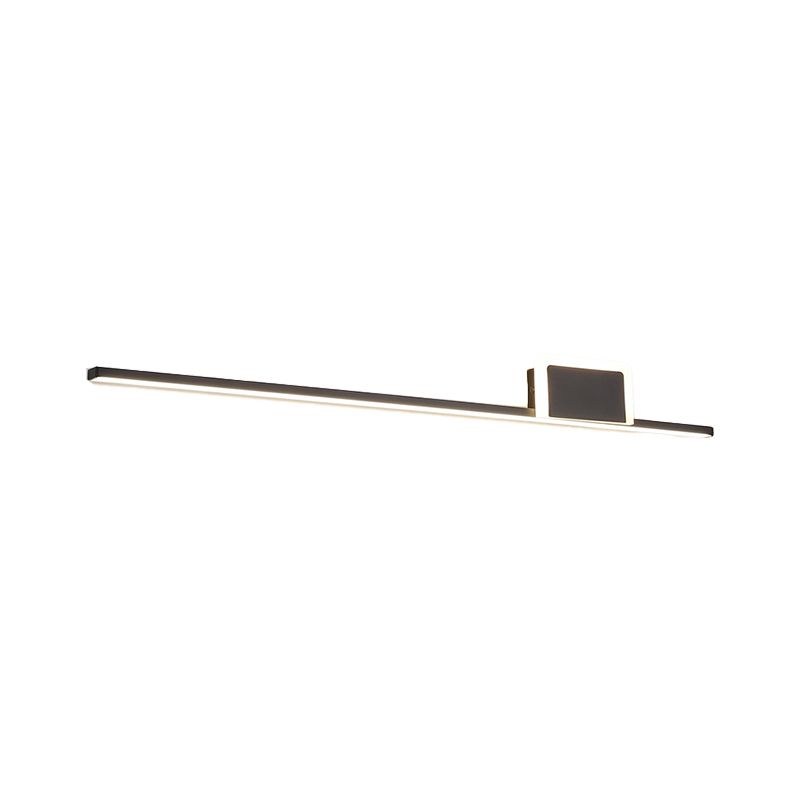 Minimal Linear Wall Mount Lamp Metal 2 Lights Wall Light Sconces