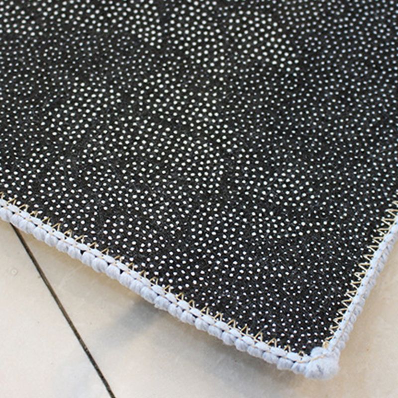 Light Brown Graphic Rug Polyester Modern Rug Washable Rug for Drawing Room