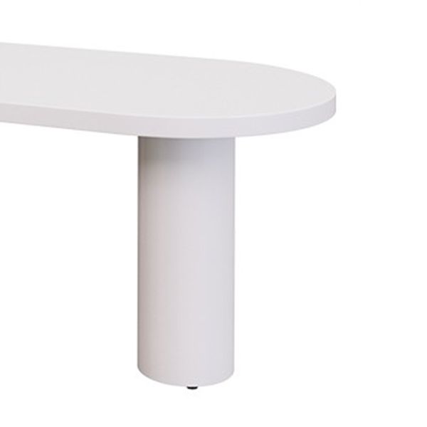 Solid Wood Contemporary Freeform Table Pine Wood Top Indoor Table for Dining Room