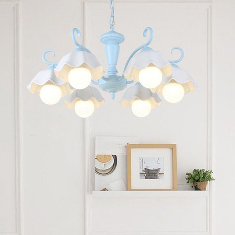 Cerámica contemporánea Luz de colgante de techo Sputnik Luz colgante de colgantes para dormitorio