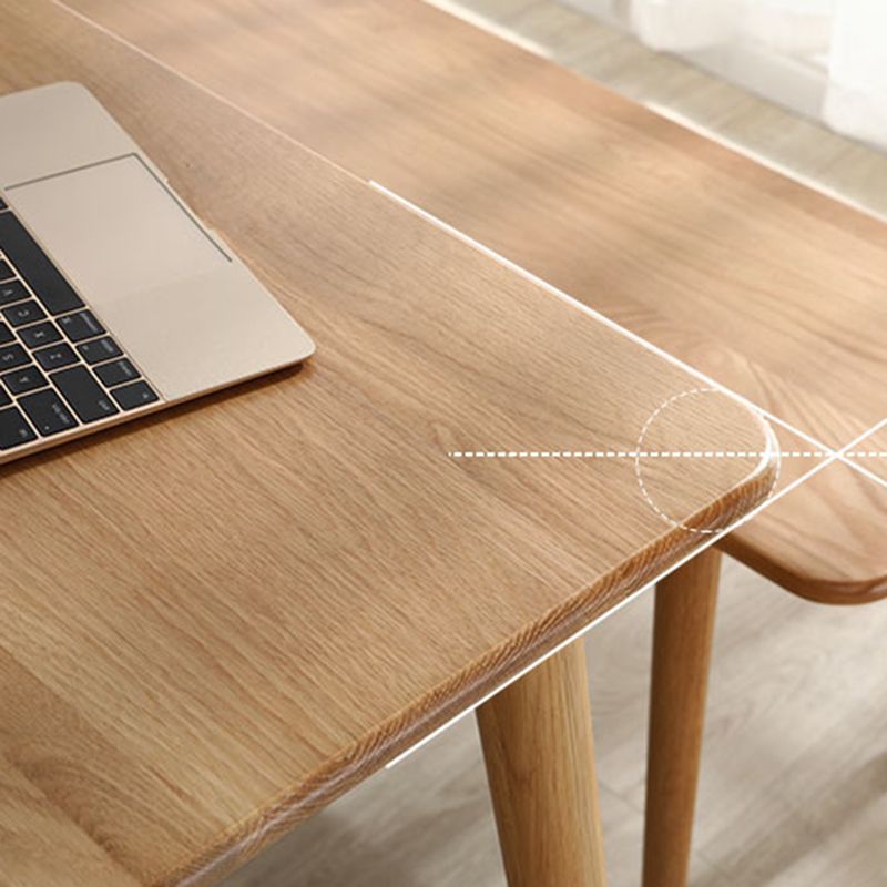 Modern Table with Solid Wood Rectangle Dining Table for Kitchen