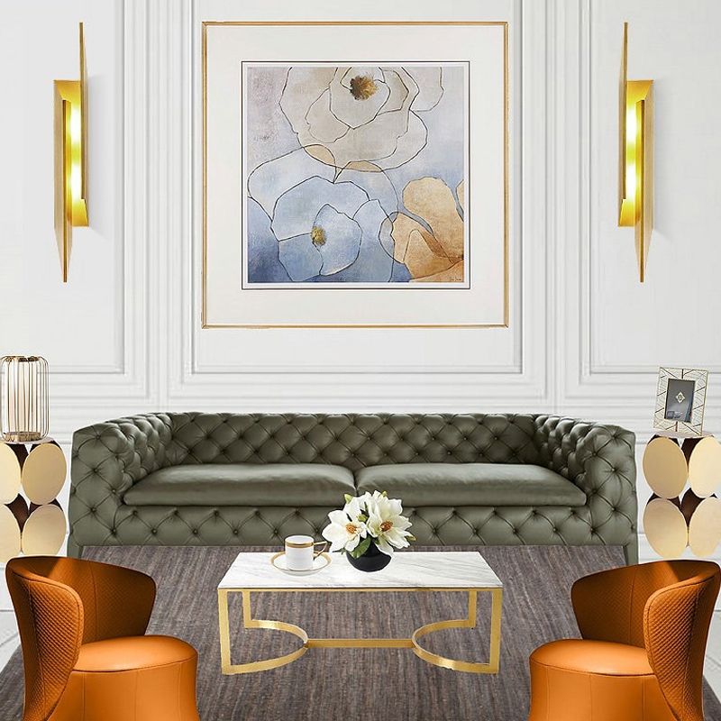 Curl Lampada montata a parete Postmoderna semplicità lampada a monte acrilica per soggiorno