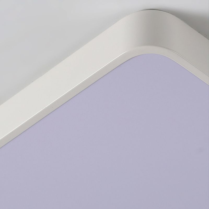 Simplicity Geometric Flush Mount Lighting Acrylic 1 Light Flush Ceiling Lights