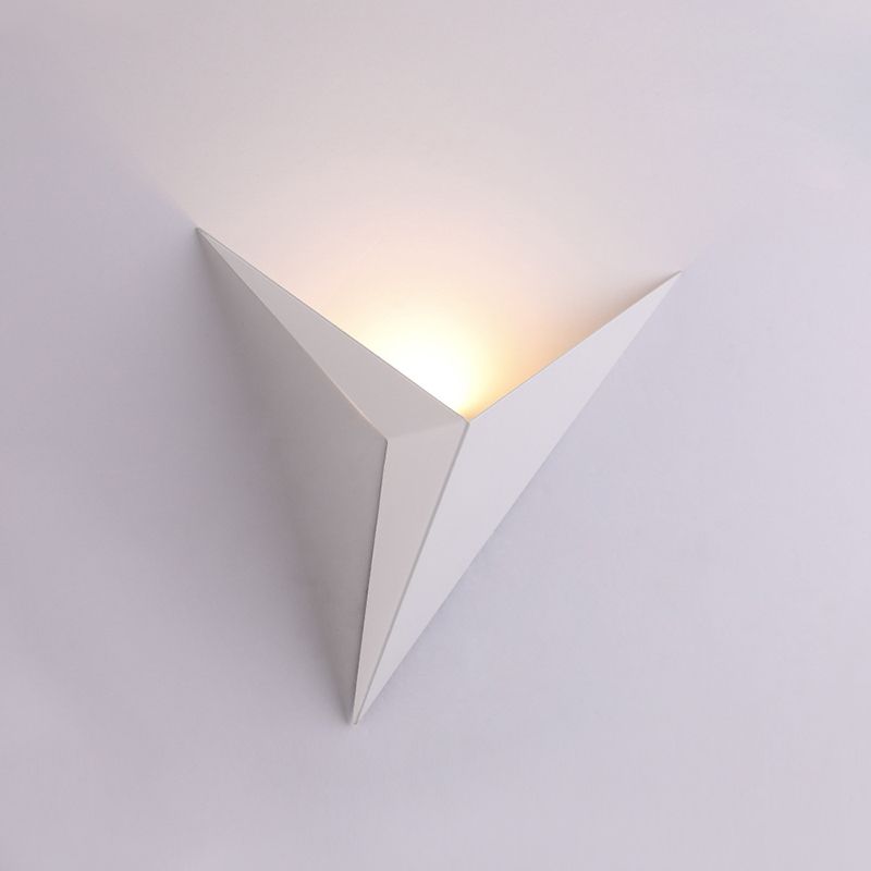 Minimalisme Metaal driehoek LED SCONCE LAMP MODERNE STIJL GEOMETRISCHE WANDELEMENT LICHT VOOR AISLE TRAPEN