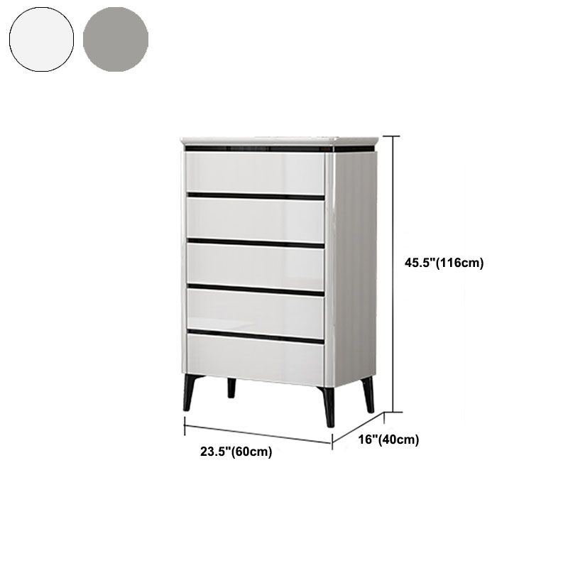 Contemporary 16" Wide Chest Bedroom Storage Chest with Drawers