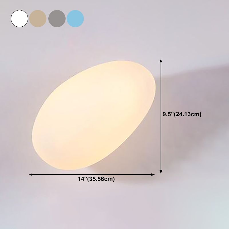 Modern Colorful Glass Wall Light Simple Wall Lamp for Dining Room
