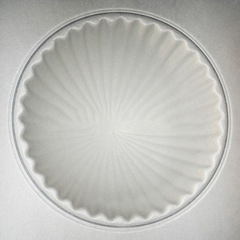1 Light Bowl Hanging Pendant Modern Macaron Style Resin Hanging Lighting for Living Room