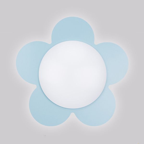 Acrylique Blossom LED Ceiling Mount Light Room Kindergarten Simple Style Modern Ceiling Lamp