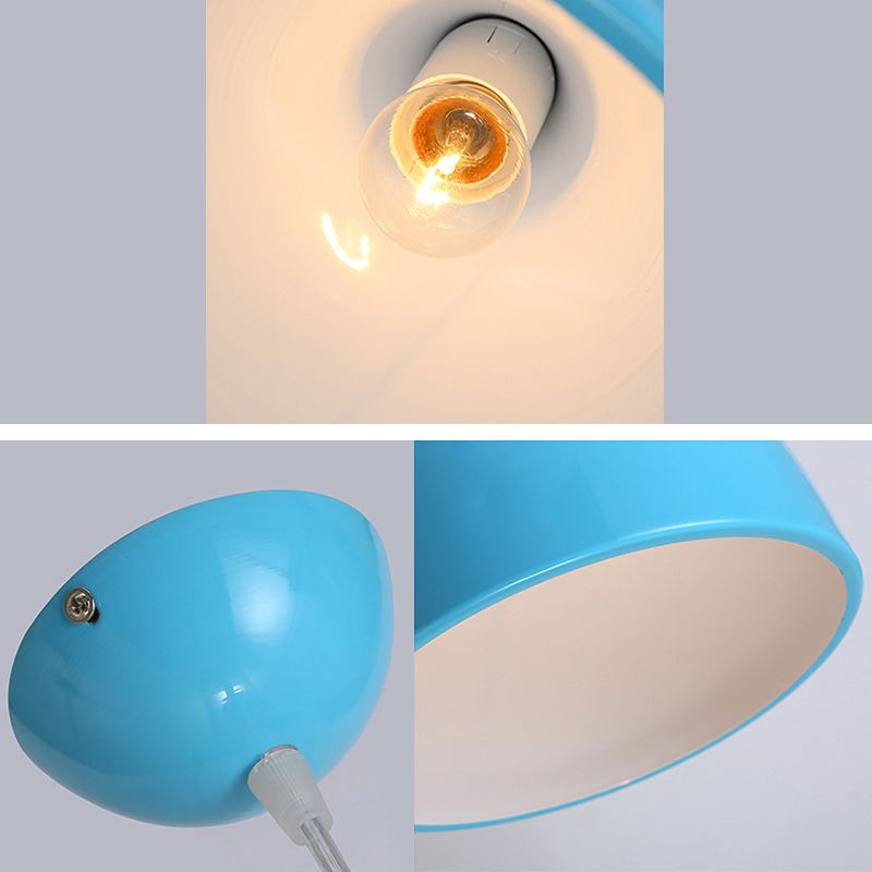 Nordic Creative Nut Shaped Hanging Lamp Aluminum 1 Head Dining Room Suspension Light