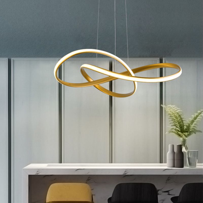 Cycle Shade lampadario Light Light Metal Modern 1 Funzione illuminazione lampadario leggero