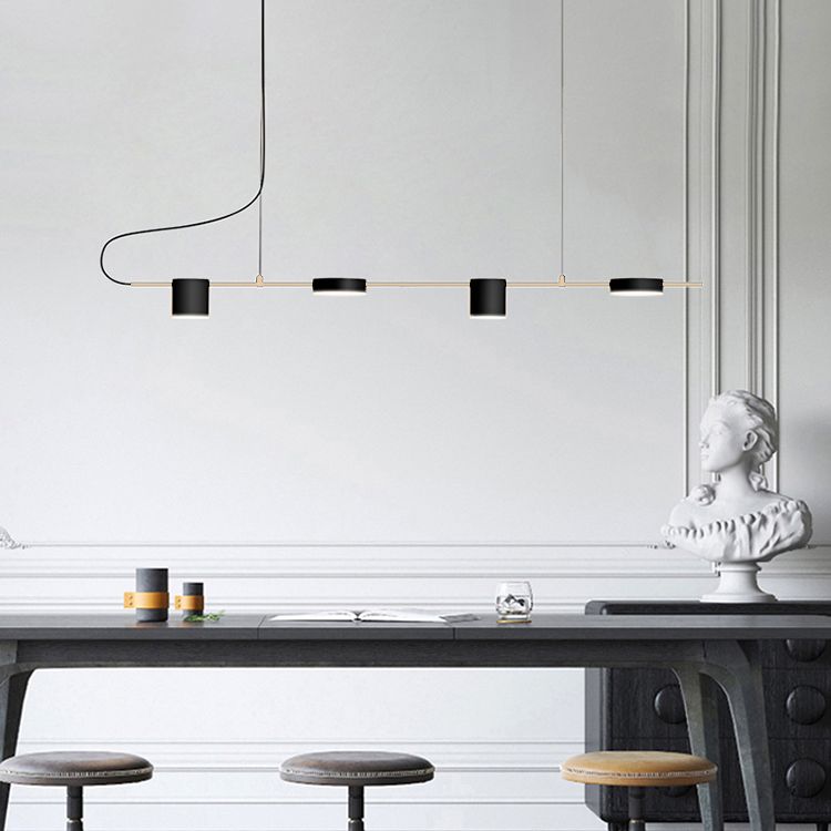 4 Lights Lighting Lighting Lighting Lighting colgante colgante de la isla de cocina