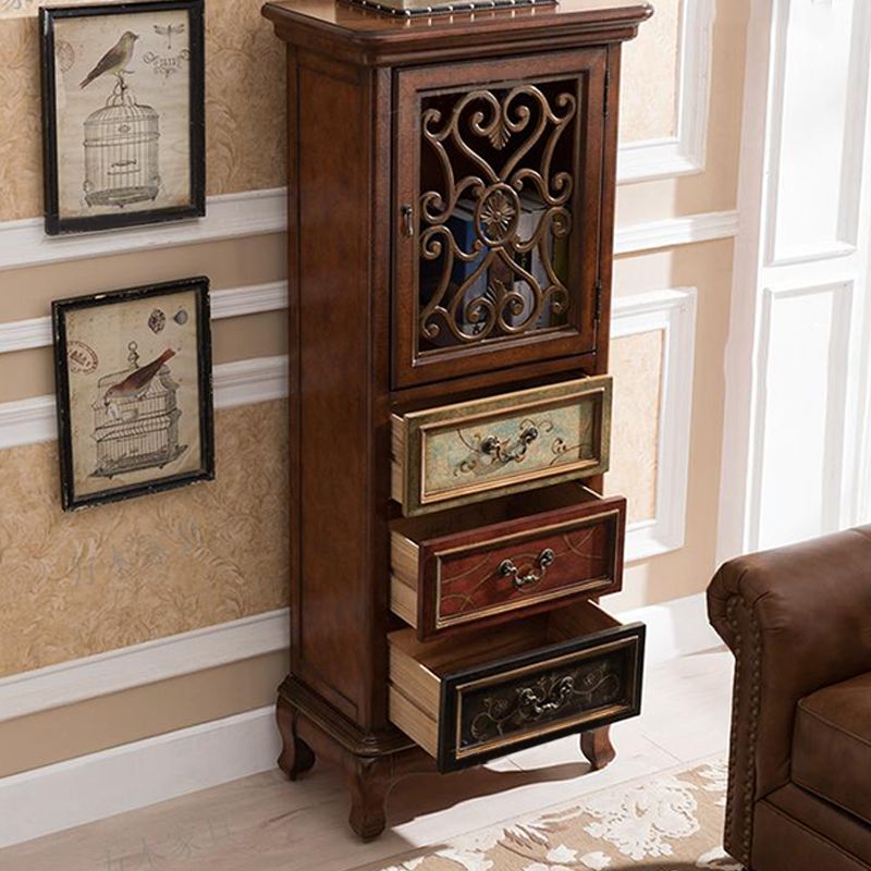 13.65-inch W Dresser Traditional Storage Chest with 2/3 Drawers