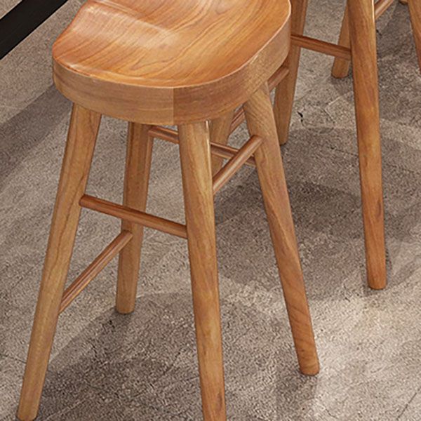 Modern 1/9 Pieces Bar Table Set Rectangle Pine Wood Counter Table with Stools for Balcony