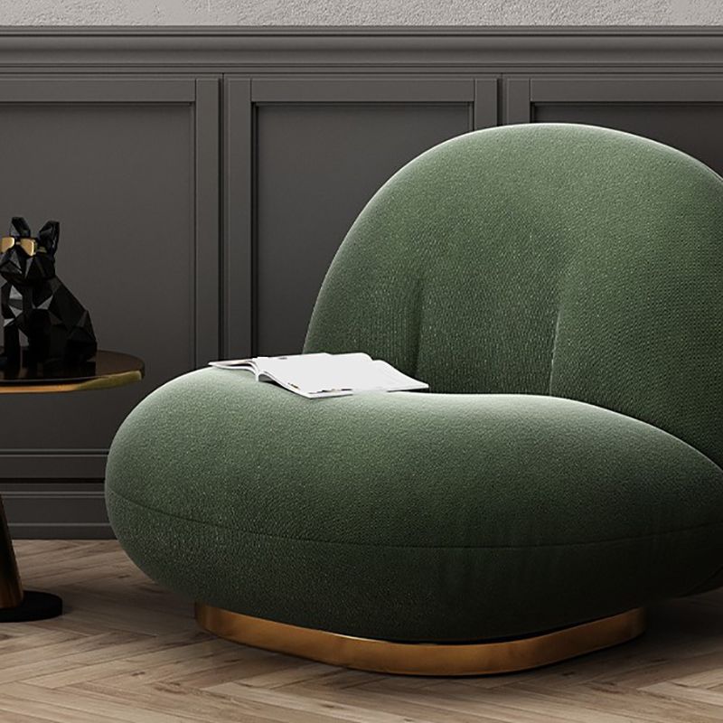 32.67" Wide Parsons Chair Wool Arms Included Chair for Living Room