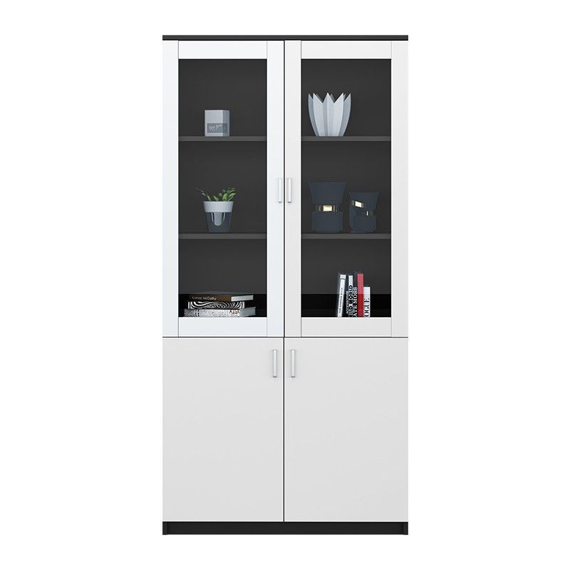 Industrial Cabinet Wood Adjustable Storage Shelves Filing Cabinet