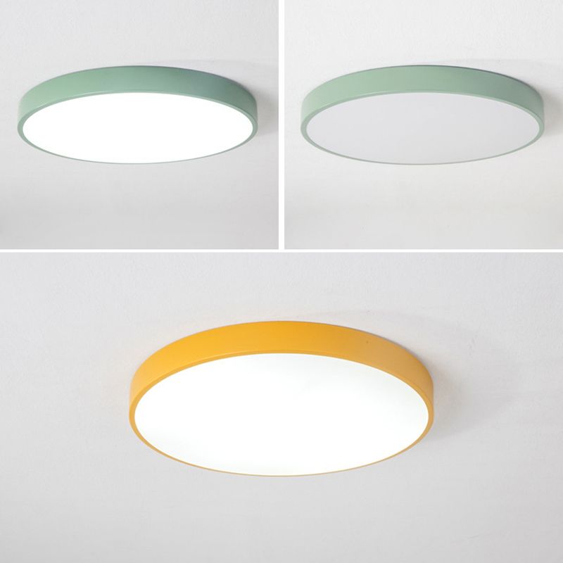 Luminaires encastrés géométriques de style moderne Éclairage de plafond encastré en acrylique à 1 lumière