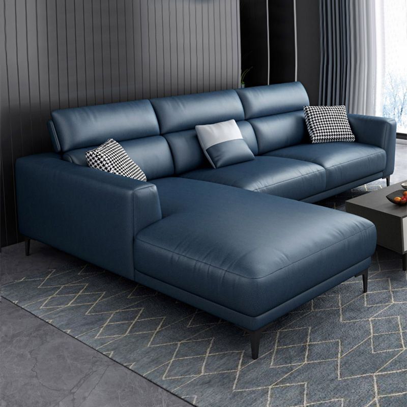 Adjustable Sectional 35.43" H Stain Resistant Square Arm Sectional