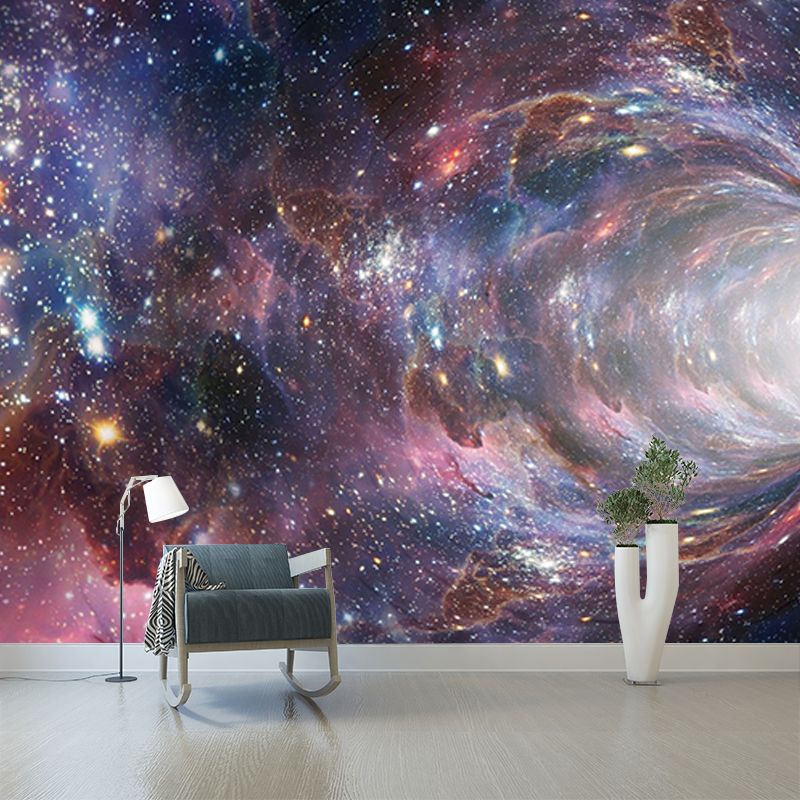 Modern Style Wall Mural Wallpaper Universe Living Room Wall Mural