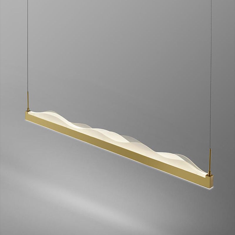 Modern Style Pendant Lighting Fixtures Gold/Black Island Lighting Ideas for Kitchen