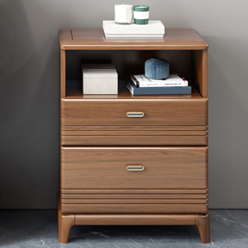 Mid-Century Modern Chest Straight Legs Side Cabinet with Drawer