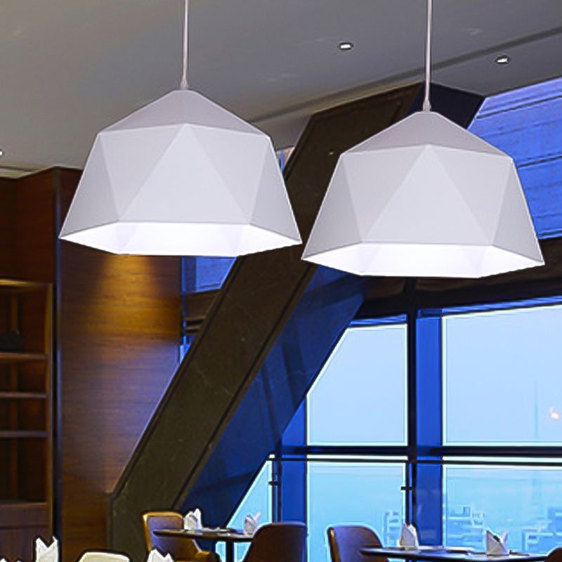 Bowl Shape Hanging Lighting Modern Style Metal 1 Light Pendant Lamp for Clothing Store