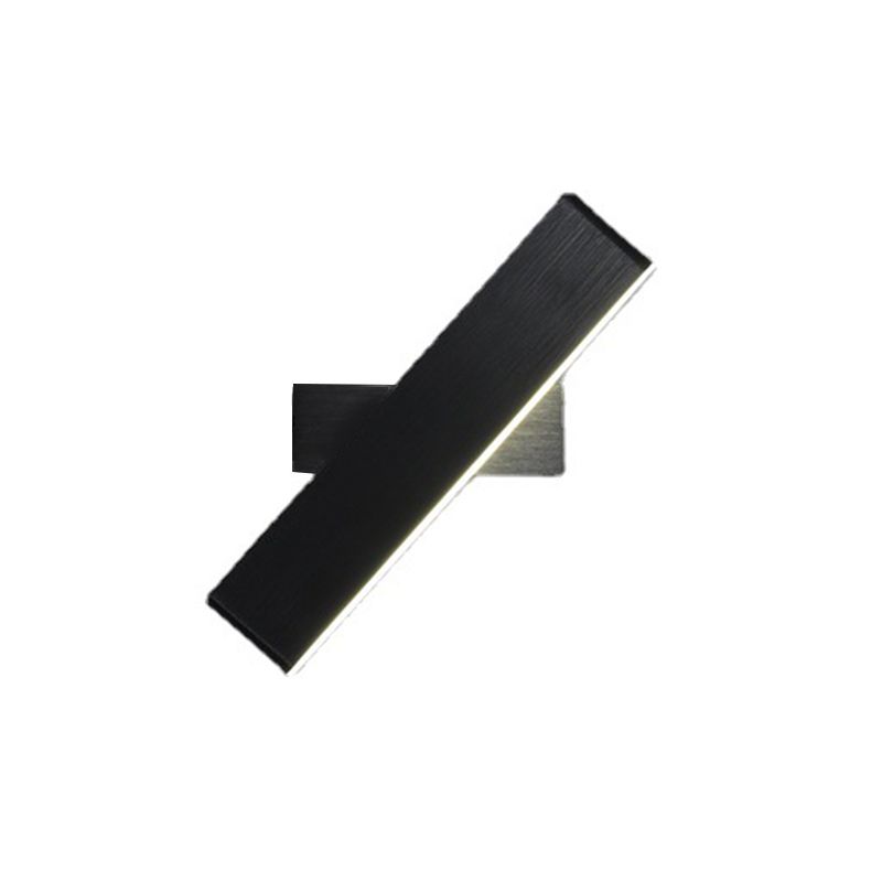 Modern Style LED Wall Lamp Minimalist Rotatable Wall Light Sconce for Bedroom