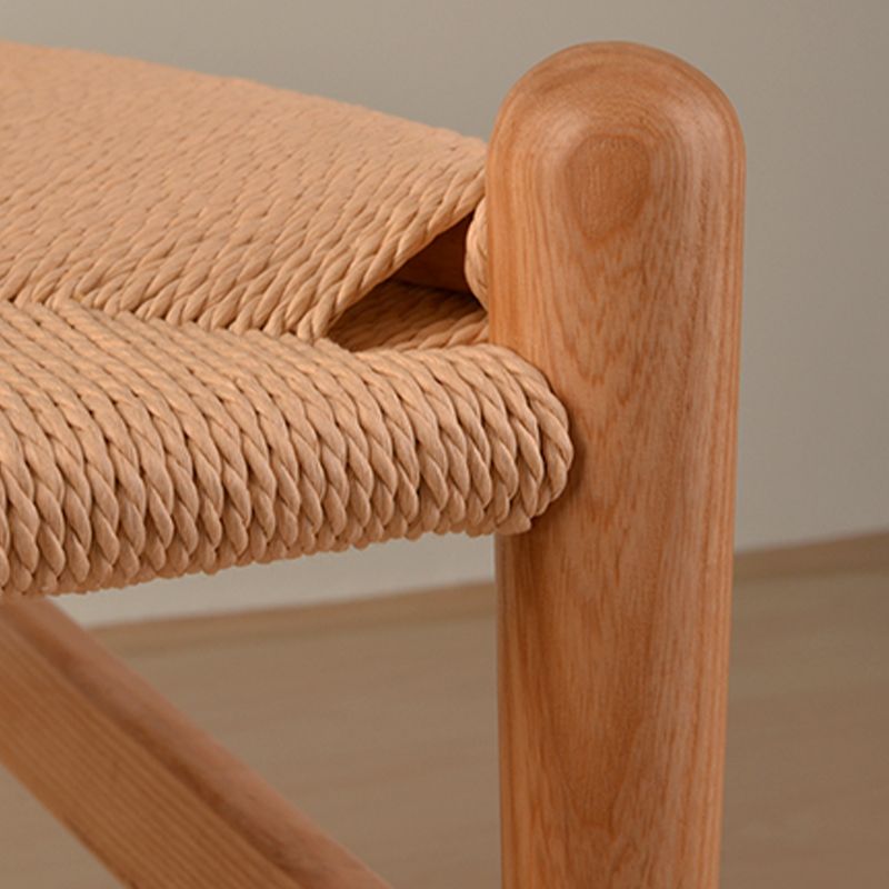 Solid Wood Frame Dining Arm Chair Modern Indoor Chair for Dining Room