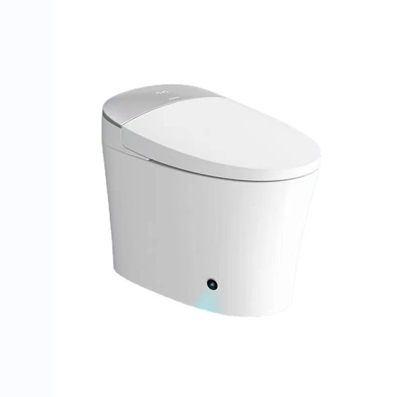 Contemporary Floor Mounted Flush Toilet Ceramic Siphon Jet Urine Toilet for Washroom