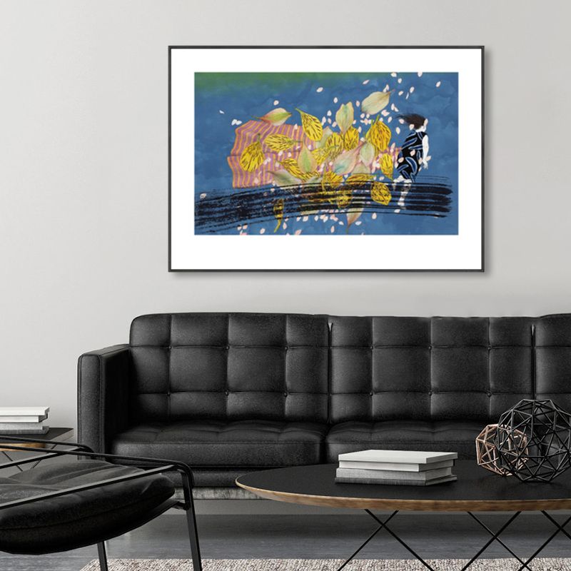 Oil Painting Fun Times Canvas Wall Art for Kids Bedroom, Pastel Color, Multiple Sizes