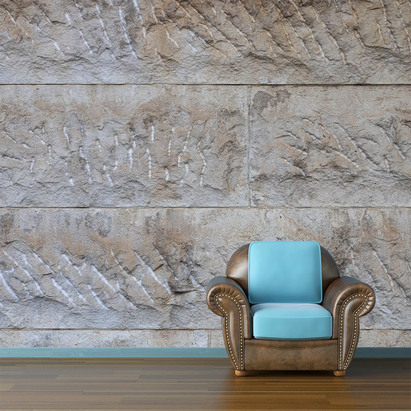 Marble Texture Mural Eco-friendly Wallpaper Customized Wall Covering for Sitting Room