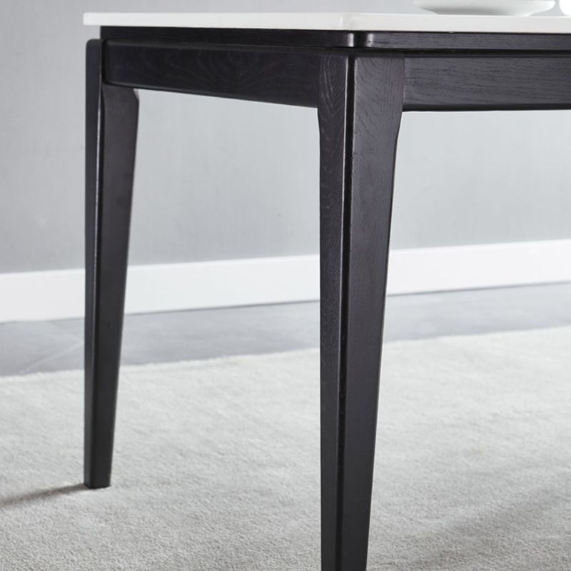 Mid-Century Rectangle Dining Table 4-foot Dining Room Furniture for Home