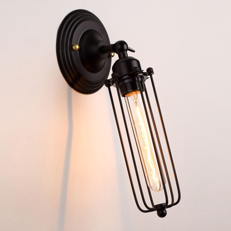 T Wandleuchter Retro Industrial Style Eisenwandhalterung für Restaurant