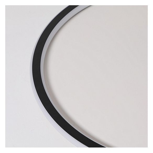 Luminaire encastré circulaire en métal, luminaire de plafond à LED de Style moderne