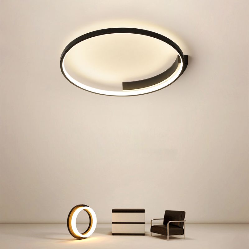 Luminaire de plafond à montage encastré Ring Simplicity Luminaires montés au plafond à LED