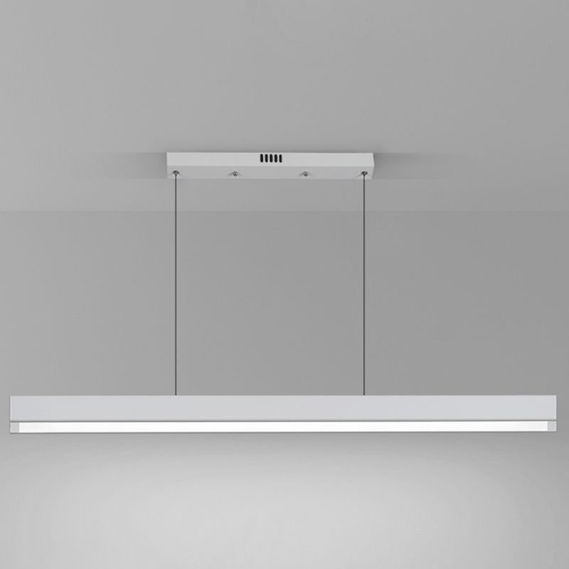 Modern Led Island Licht armatuur rechthoekige vorm hanglampje voor huis eetkamer