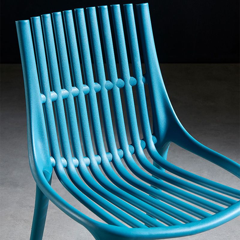 Modern Indoor-Outdoor Chair Plastic Stacking Outdoors Dining Chairs