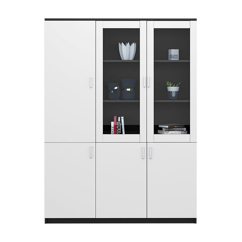 Industrial Cabinet Wood Adjustable Storage Shelves Filing Cabinet