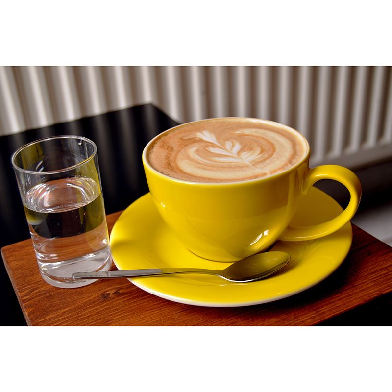 Coffee Wall Mural Contemporary Wall Decor for Coffee Shop, Water Resistant